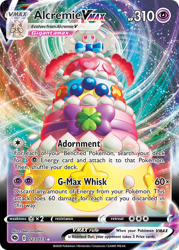 Pokemon Price Champions Path Full Art Alcremie Vmax Holo