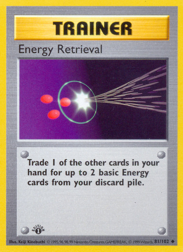 1999 Base Set Energy Retrieval  