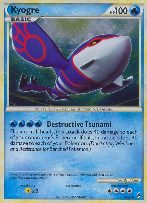 Pokemon Price - 2011 Call of Legends Kyogre Holo