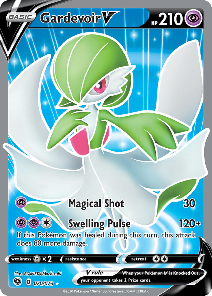 2020 Champions Path Full Art/Gardevoir V   Holo