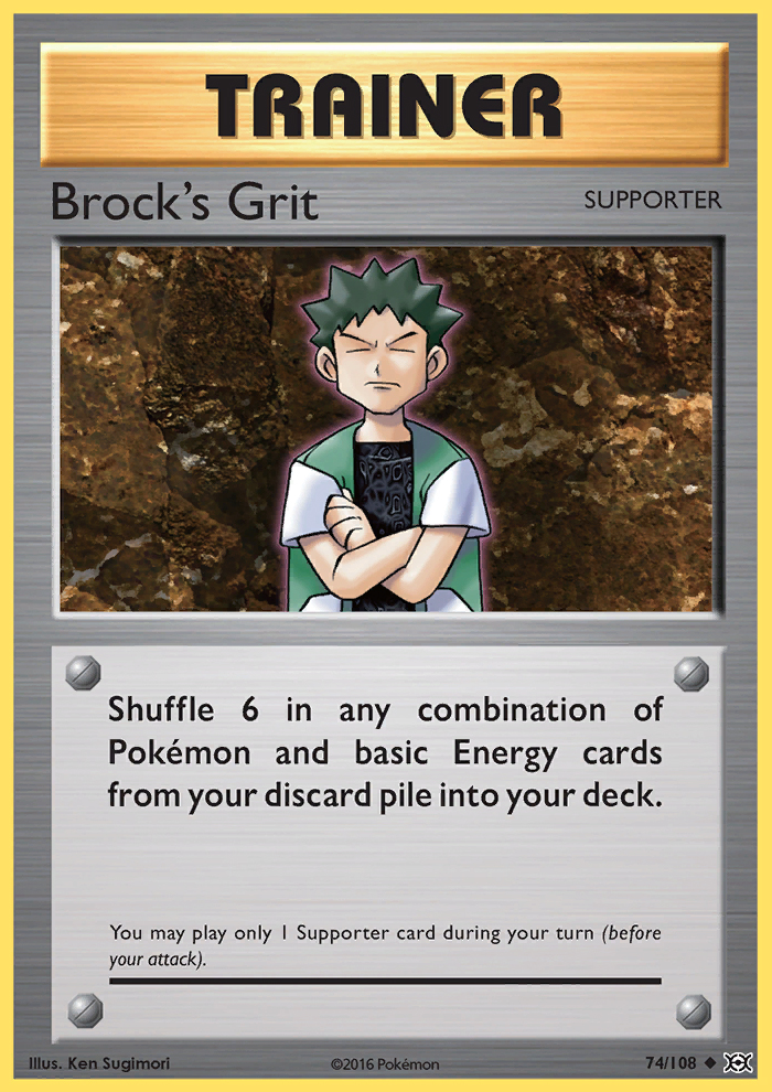 2016 Evolutions Brock's Grit Reverse Foil 