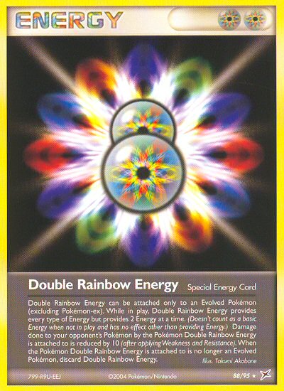 2004 EX Team Magma vs. Team Aqua Double Rainbow Energy  
