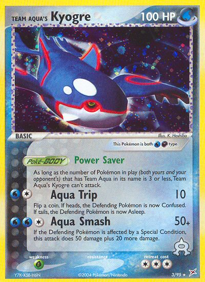 2004 EX Team Magma vs. Team Aqua Team Aqua's Kyogre   Holo