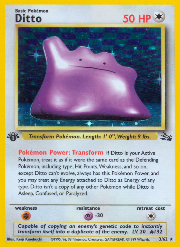 1999 Fossil Ditto   Holo