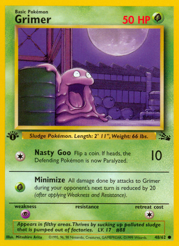 1999 Fossil Grimer 1st Edition 