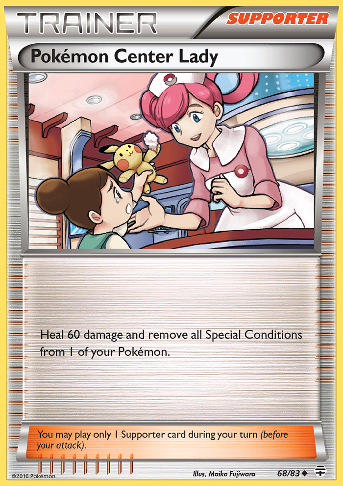 2016 Generations Pokemon Center Lady  