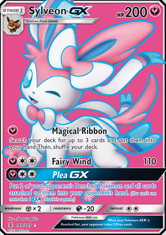 2017 Guardians Rising Full Art/Sylveon GX  