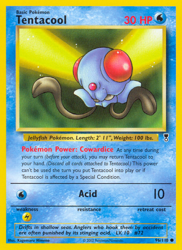 2002 Legendary Collection Tentacool  