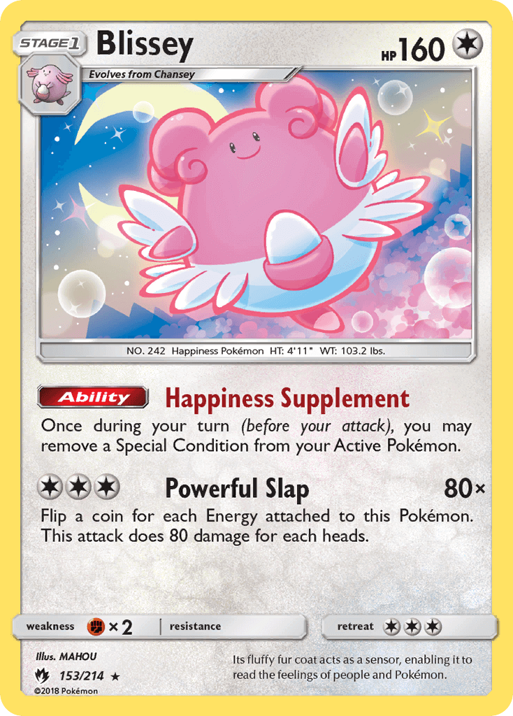 2018 Lost Thunder Blissey   Holo