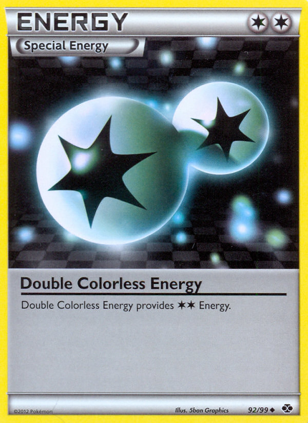 2012 Next Destinies Double Colorless Energy-Rev. Foil  