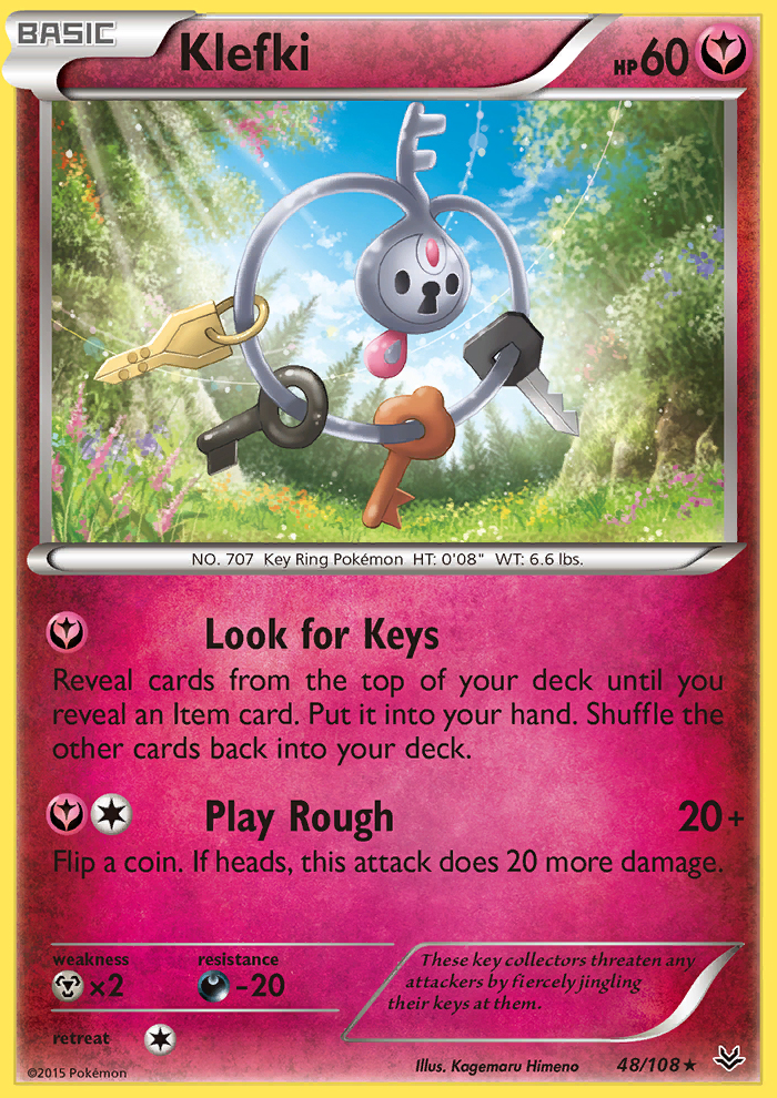 2015 Roaring Skies Klefki  