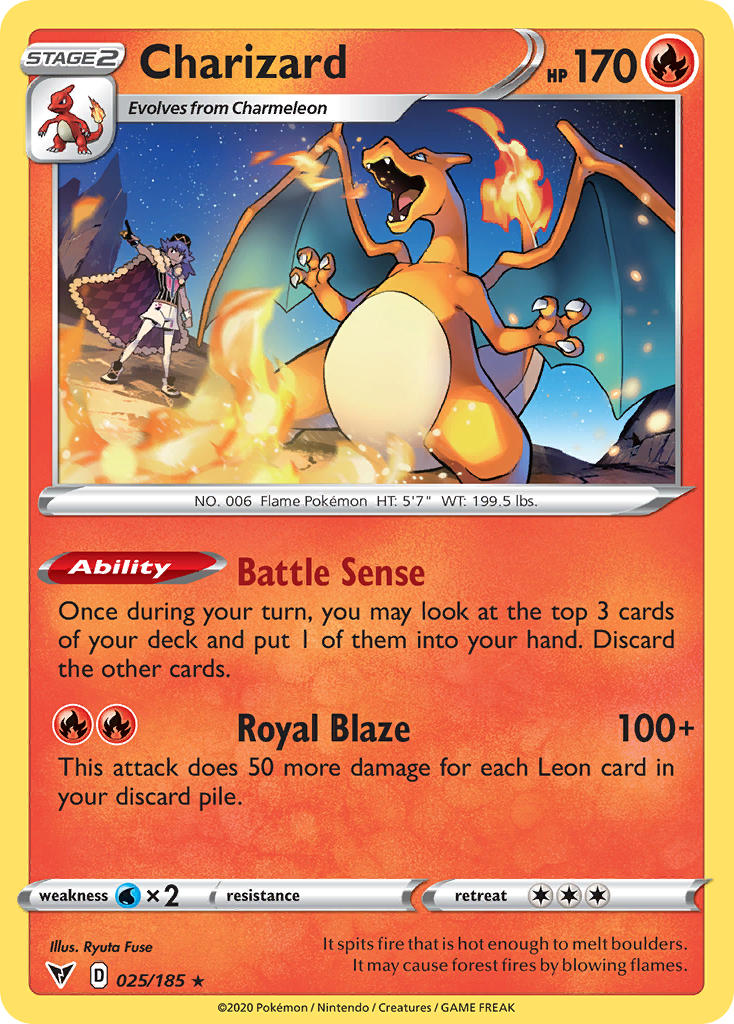 Pokemon Price - 2020 Vivid Voltage Charizard Cracked Ice Holo